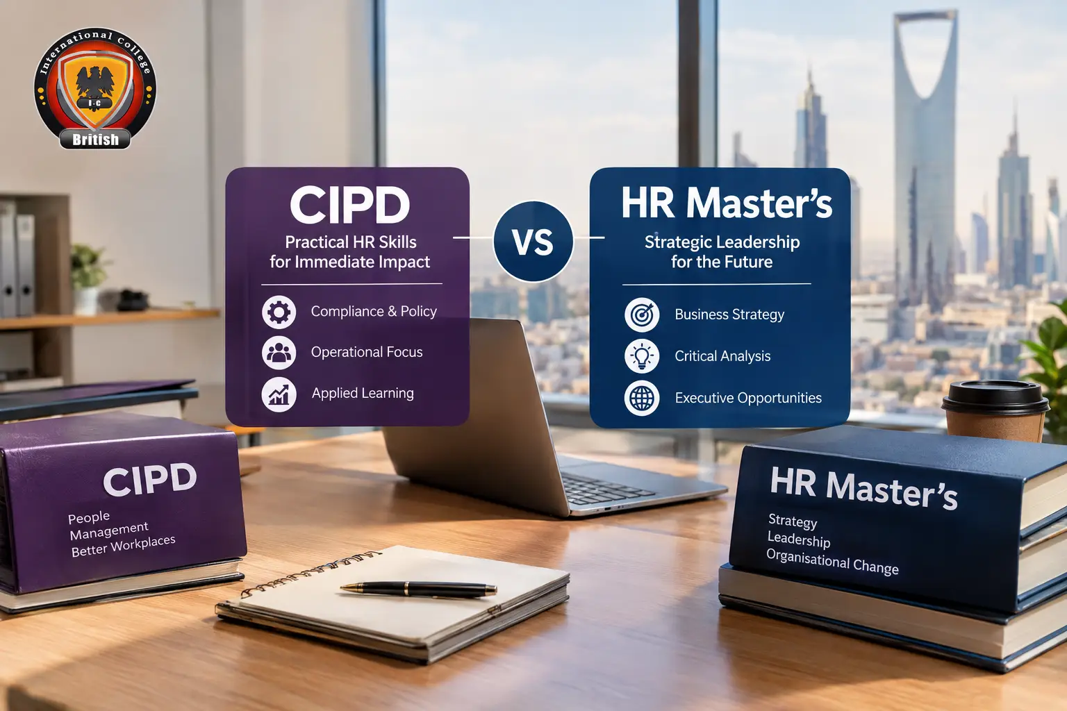 CIPD vs HR masters credential comparison for GCC human resources professionals